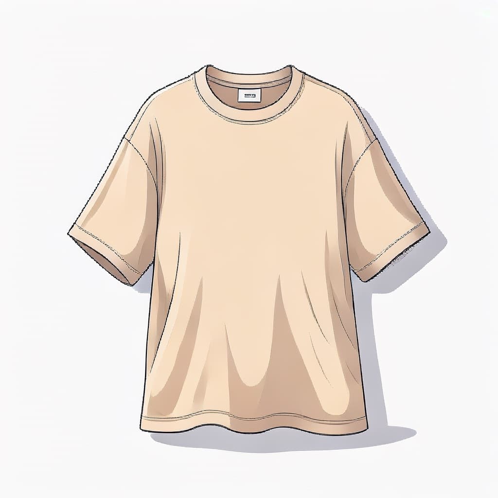 Oversized Drop-Shoulder Tee